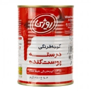 کنسرو گوجه فرنگی درسته 380 گرمی روژین کنسرو گوجه فرنگی درسته 380 گرمی روژین