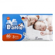 پوشک بچه سایز 3 (4-9 کیلوگرم) 46 عددی بارلی پوشک بچه سایز 3 (4-9 کیلوگرم) 46 عددی بارلی