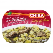 کنسرو خورش کرفس با گوشت 285 گرمی چیکا کنسرو خورش کرفس با گوشت 285 گرمی چیکا