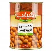 کنسرو لوبیا چیتی 385 گرمی شباب کنسرو لوبیا چیتی 385 گرمی شباب