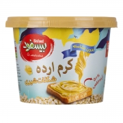 کرم ارده شکلات شیری بدون نشاسته 270 گرمی بیسفود کرم ارده شکلات شیری بدون نشاسته 270 گرمی بیسفود