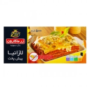 لازانیا نیمه آماده 500 گرمی زرماکارون لازانیا نیمه آماده 500 گرمی زرماکارون