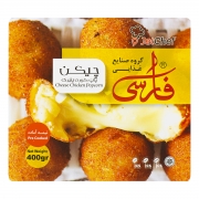 چیکن پاپ کورن پنیری 400 گرمی فارسی چیکن پاپ کورن پنیری 400 گرمی فارسی