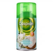 اسپری خوشبوکننده هوا اتوماتیک با رایحه گل یاس و کتان 250 میلی لیتری کاسپین اسپری خوشبوکننده هوا اتوماتیک با رایحه گل یاس و کتان 250 میلی لیتری کاسپین