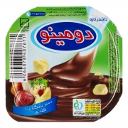 دسر شکلاتی فندقی 100 گرمی دومینو دسر شکلاتی فندقی 100 گرمی دومینو