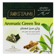 دمنوش گیاهی چای سبز معطر 20 عددی رستنی دمنوش گیاهی چای سبز معطر 20 عددی رستنی