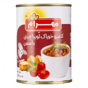 کنسرو خوراک لوبیا چیتی با سس 400 گرمی مهرام کنسرو خوراک لوبیا چیتی با سس 400 گرمی مهرام