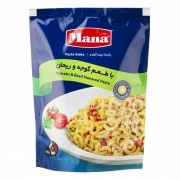 پاستا نیمه آماده با طعم گوجه و ریحان 145 گرمی مانا پاستا نیمه آماده با طعم گوجه و ریحان 145 گرمی مانا