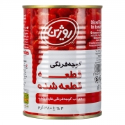 کنسرو گوجه فرنگی قطعه قطعه شده 380 گرمی روژین کنسرو گوجه فرنگی قطعه قطعه شده 380 گرمی روژین