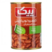 کنسرو لوبیا چیتی در سس گوجه فرنگی 420 گرمی پیک کنسرو لوبیا چیتی در سس گوجه فرنگی 420 گرمی پیک