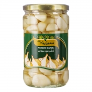 ترشی سیر مروارید 670 گرمی سبزینه تک