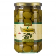 زیتون شور ویژه طعم دار 700 گرمی سبزینه تک