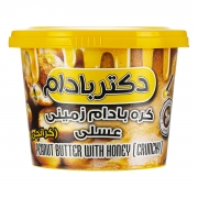 کره بادام زمینی عسلی کرانچی 220 گرمی دکتر بادام کره بادام زمینی عسلی کرانچی 220 گرمی دکتر بادام