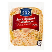 کالباس قارچ و مرغ 70 درصد 300 گرمی 202 کالباس قارچ و مرغ 70 درصد 300 گرمی 202