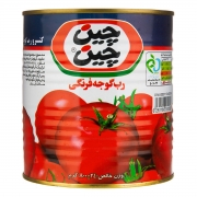 رب گوجه فرنگی قوطی آسان باز شو 800 گرمی چین چین رب گوجه فرنگی قوطی آسان باز شو 800 گرمی چین چین