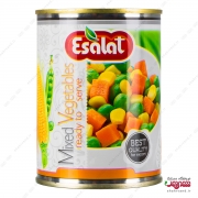 کنسرو سبزی مخلوط 380 گرمی اصالت کنسرو سبزی مخلوط 380 گرمی اصالت