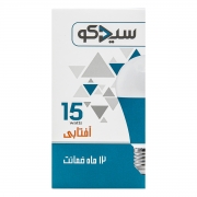 لامپ آفتابی 15 وات سیدکو لامپ آفتابی 15 وات سیدکو