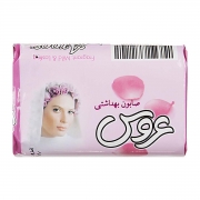 صابون آرایشی بهداشتی صورتی 75 گرمی عروس صابون آرایشی بهداشتی صورتی 75 گرمی عروس