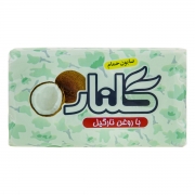 صابون حمام سبز 130 گرمی گلنار صابون حمام سبز 130 گرمی گلنار