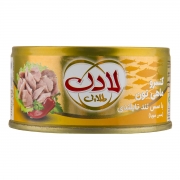 کنسرو ماهی تون با سس تند تایلندی 180 گرمی لادن طلایی کنسرو ماهی تون با سس تند تایلندی 180 گرمی لادن طلایی