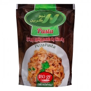 پاستا با طعم پنیر پیتزا نیمه آماده خشک 180 گرمی نیو گرین پاستا با طعم پنیر پیتزا نیمه آماده خشک 180 گرمی نیو گرین