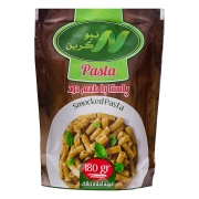 پاستا با طعم دود نیمه آماده خشک 180 گرمی نیو گرین پاستا با طعم دود نیمه آماده خشک 180 گرمی نیو گرین