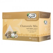 دمنوش بابونه کیسه‌ای 14 عددی مهرگیاه