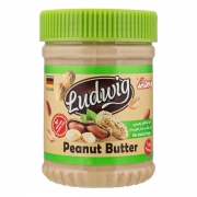 کره بادام زمینی بدون شکر و نمک افزوده لودویگ 350 گرمی دراژه