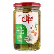 ترشی مخلوط درشت 630 گرمی بیژن