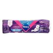 نوار بهداشتی بالدار خیلی بزرگ پوست های حساس 10 عددی نانسی