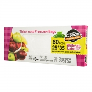 کیسه فریزر ضخیم یادداشتی 60 عددی پتروکلین