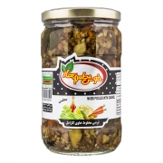 ترشی مخلوط حاوی کارامل 680 گرمی خوش طعم بهار