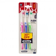 مسواک متوسط فلکسی 3 عددی هایدنت