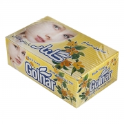 صابون حمام زرد طرح چهره 6 عددی 130 گرمی گلنار